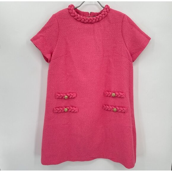 tuckernuck pink tweed dress The Tweed Dress You Need Now